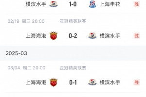 华体会app官方网站-全靠中超衬托！横滨水手J联赛仅1胜排倒二，今年5胜4场对上海两队